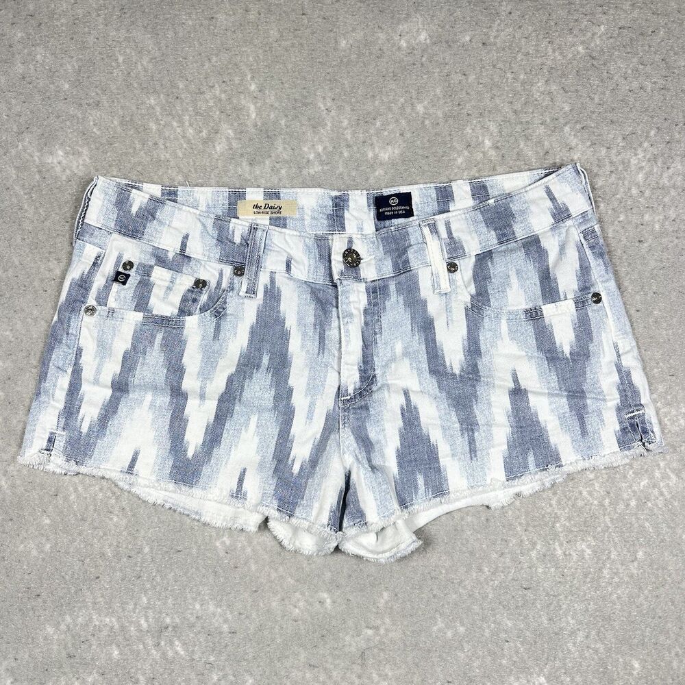 AG Adriano Goldschmied "The Daisy" Women’s 31 Super Low Rise Mini Short Shorts